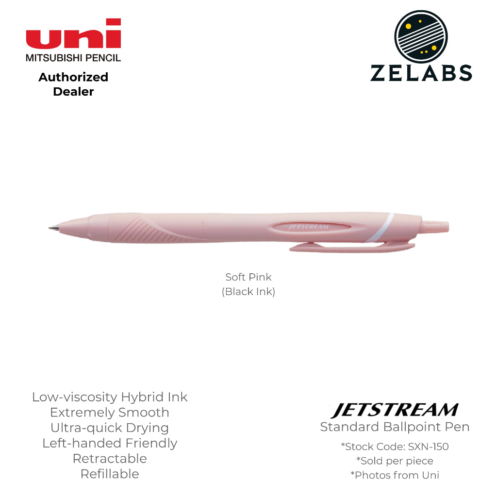 Uni Jetstream Standard / Sport Retractable Ballpoint Pen - SXN-150 - 0.5mm / 0.7mm
