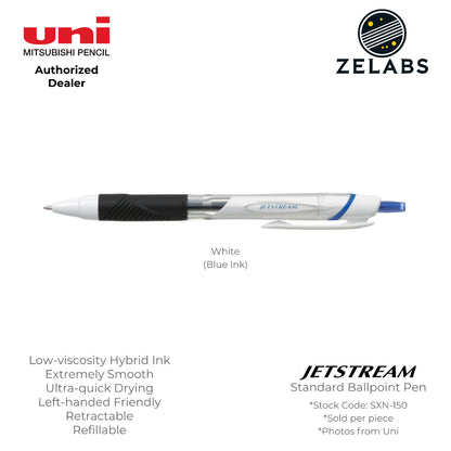 Uni Jetstream Standard / Sport Retractable Ballpoint Pen - SXN-150 - 0.5mm / 0.7mm