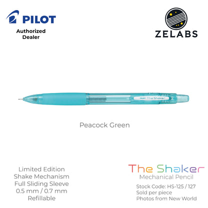 Pilot The Shaker Limited Edition Neon Color Mechanical Pencil - HS-125 | HS-127 - 0.5mm | 0.7mm