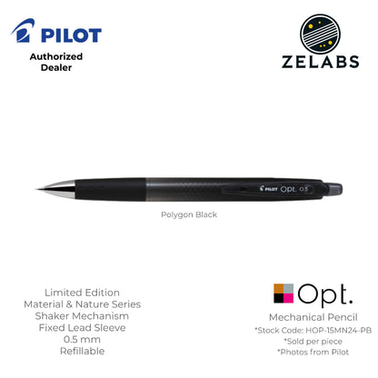 Pilot Opt Limited Edition Material & Nature Shaker Mechanical Pencil - HOP-15MN24 - 0.5mm