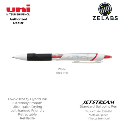 Uni Jetstream Standard / Sport Retractable Ballpoint Pen - SXN-150 - 0.5mm / 0.7mm
