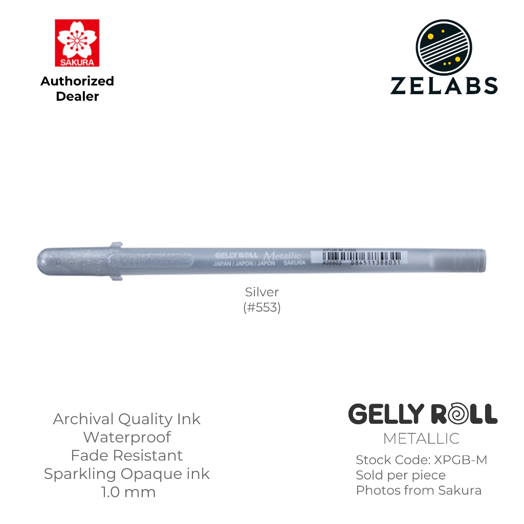 Sakura Gelly Roll Metallic Gel Pen - XPGB-M - 1.0mm