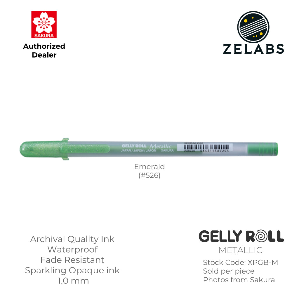 Sakura Gelly Roll Metallic Gel Pen - XPGB-M - 1.0mm