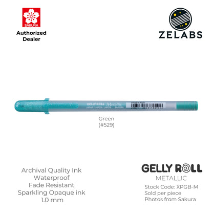 Sakura Gelly Roll Metallic Gel Pen - XPGB-M - 1.0mm