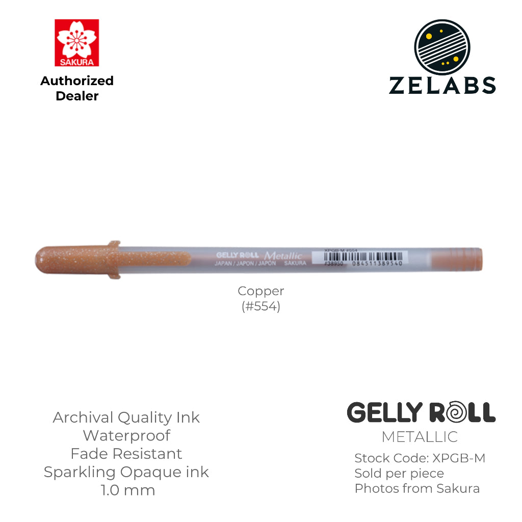 Sakura Gelly Roll Metallic Gel Pen - XPGB-M - 1.0mm