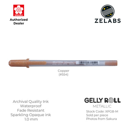 Sakura Gelly Roll Metallic Gel Pen - XPGB-M - 1.0mm