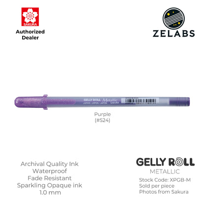 Sakura Gelly Roll Metallic Gel Pen - XPGB-M - 1.0mm