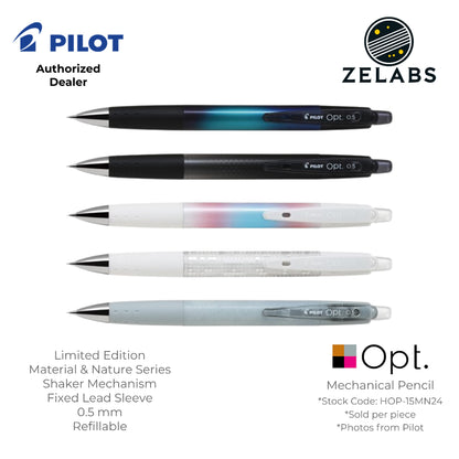 Pilot Opt Limited Edition Material & Nature Shaker Mechanical Pencil - HOP-15MN24 - 0.5mm