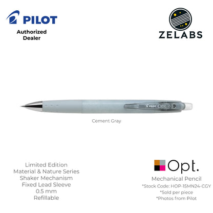 Pilot Opt Limited Edition Material & Nature Shaker Mechanical Pencil - HOP-15MN24 - 0.5mm