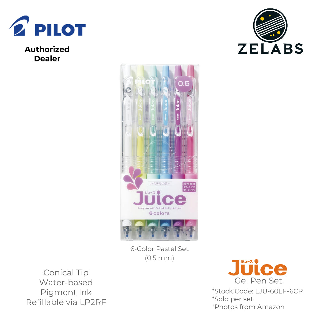 Pilot Juice Retractable Gel Pen Set - 6-Color | 12-Color  - LJU-60 | LJU-120