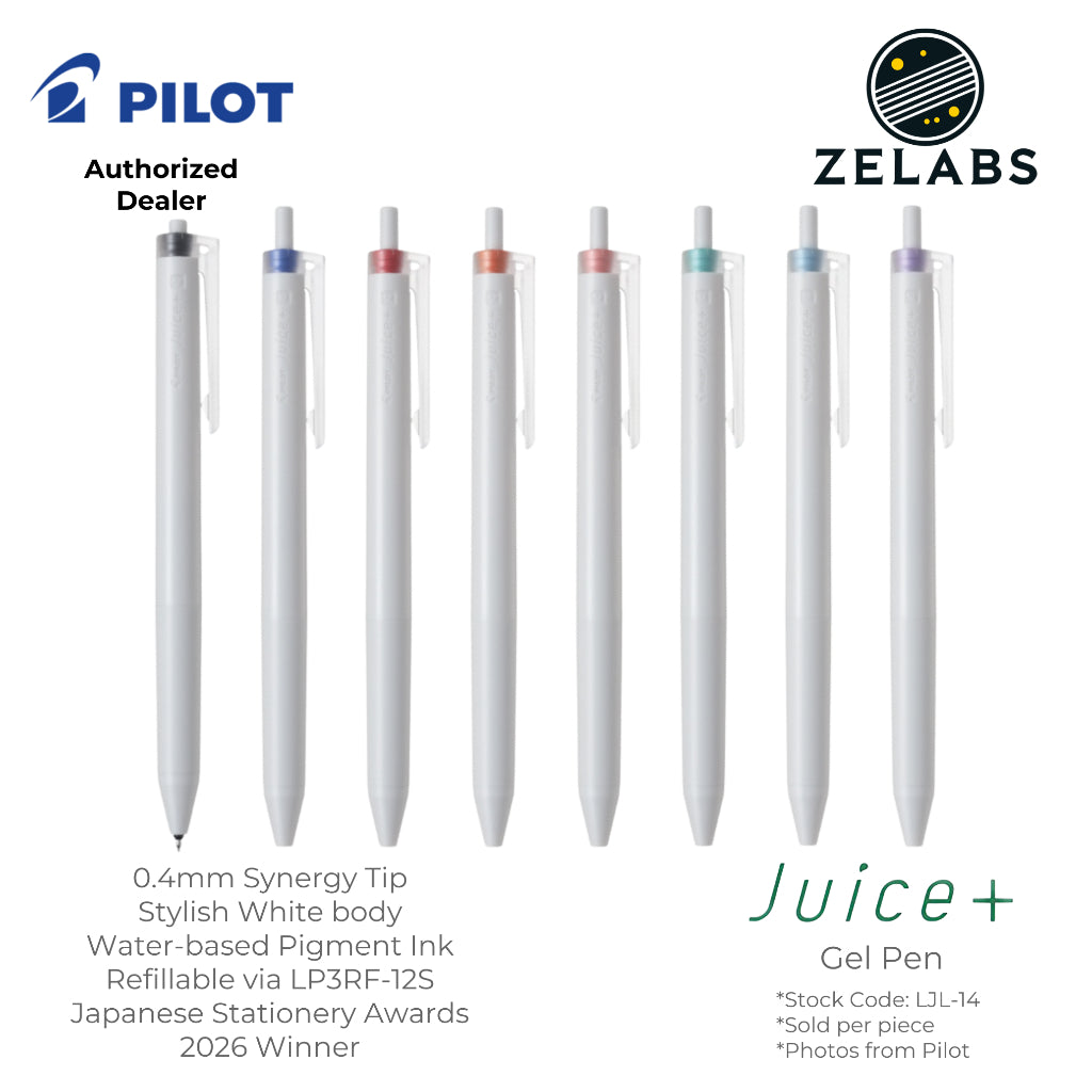 Pilot Juice+ / Juice Plus Retractable Gel Pen - LJL-14 - 0.4mm