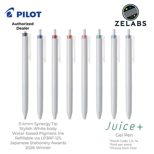 Pilot Juice+ Retractable Gel Pen - LJL-14 - 0.4mm