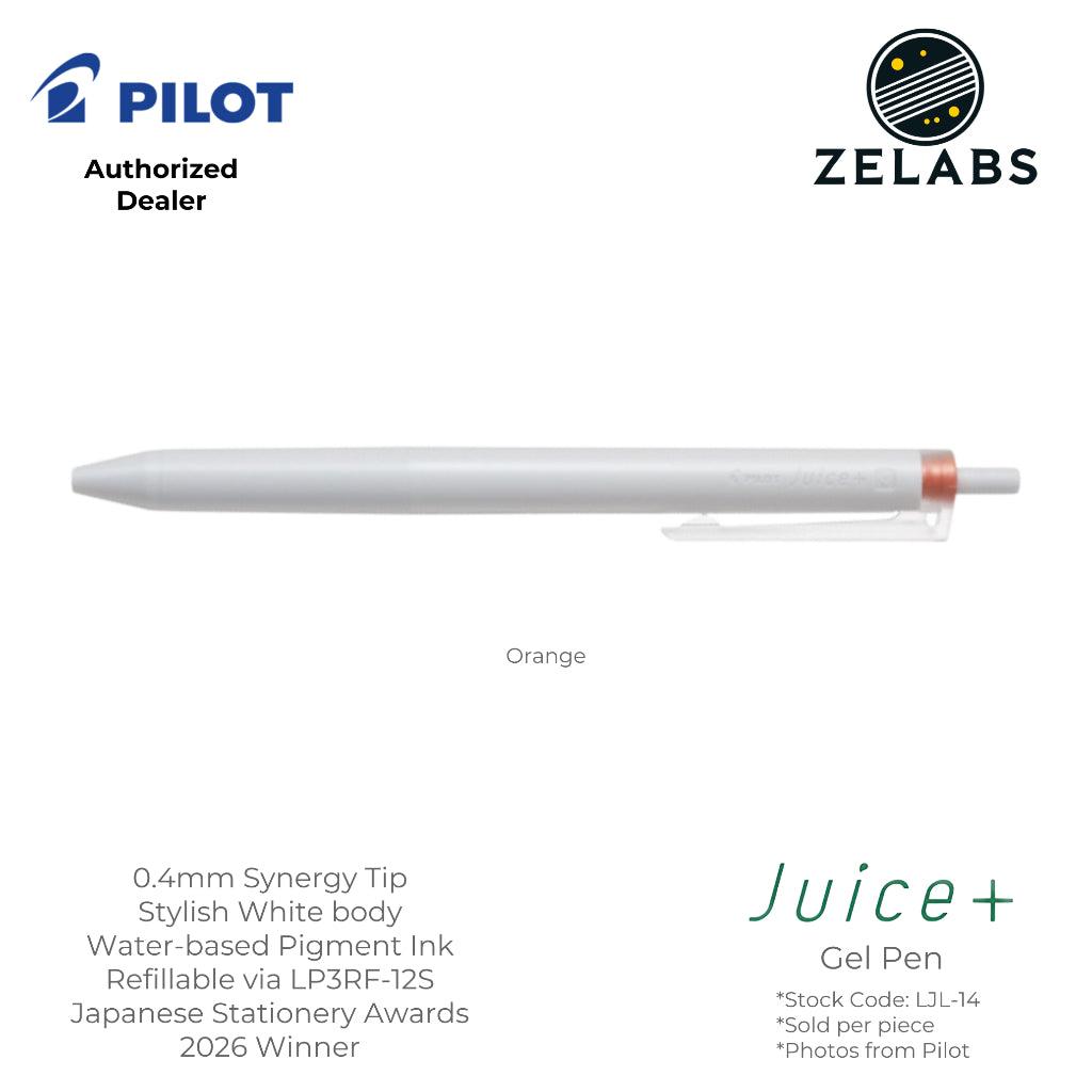 Pilot Juice+ / Juice Plus Retractable Gel Pen - LJL-14 - 0.4mm
