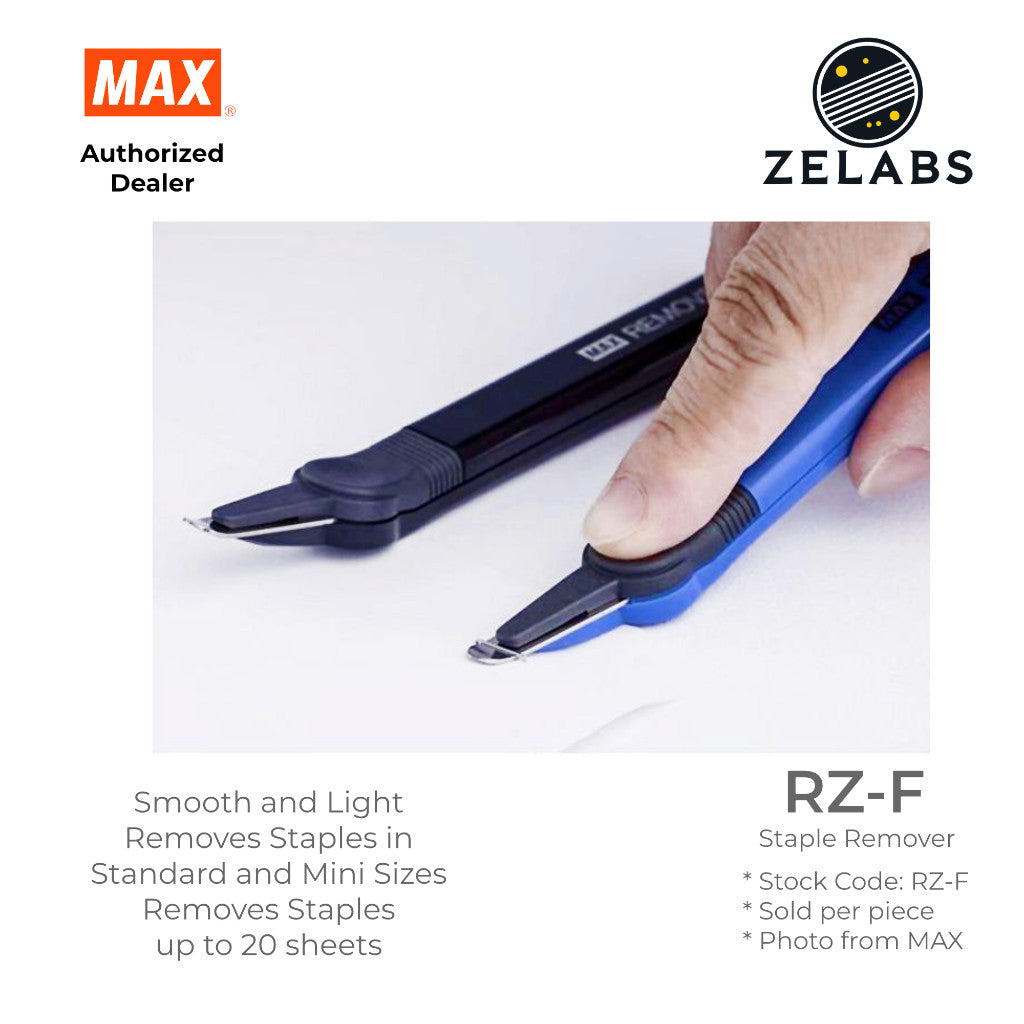 MAX Staple Remover RZ-F - Compatible with No.10 and No.35 Staples