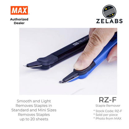 MAX Staple Remover RZ-F - Compatible with No.10 and No.35 Staples