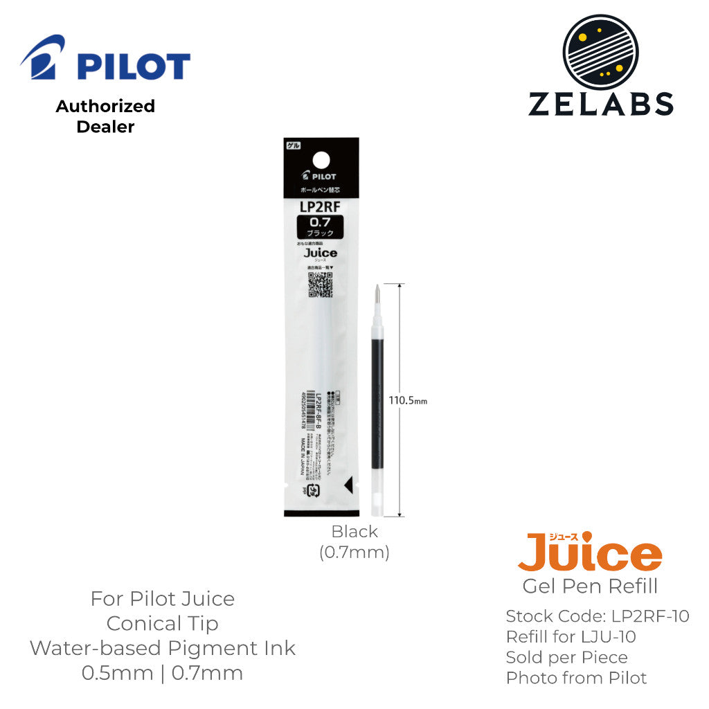 Pilot Juice Gel Pen Refill (Conical Tip) - LP2RF-10 - 0.5mm | 0.7mm