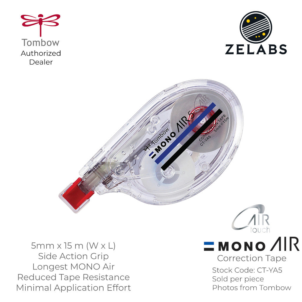Tombow MONO AIR 5 Correction Tape - CT-YA5 - 5mm x 15m