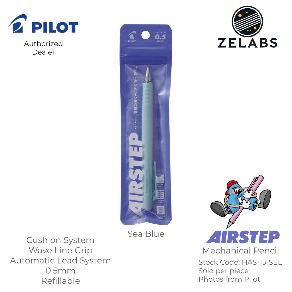 Pilot AIRSTEP Auto-Advance Mechanical Pencil - HAS-15 - 0.5mm