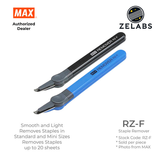 MAX Staple Remover RZ-F - Compatible with No.10 and No.35 Staples