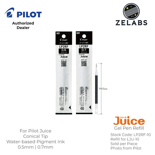 Pilot Juice Gel Pen Refill (Conical Tip) - LP2RF-10 - 0.5mm | 0.7mm