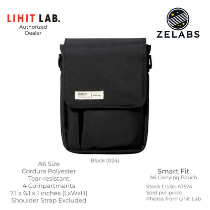 Lihit Lab Smart Fit Carrying Pouch - A6 Size - A7574