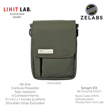 Lihit Lab Smart Fit Carrying Pouch - A6 Size - A7574