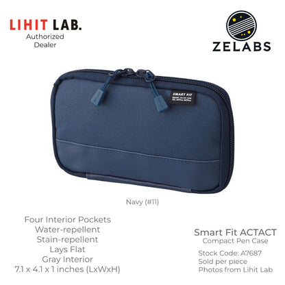 Lihit Lab Smart Fit ACTACT Compact Pen Case - A7687
