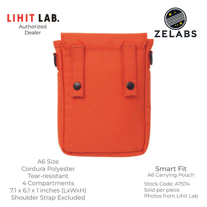 Lihit Lab Smart Fit Carrying Pouch - A6 Size - A7574