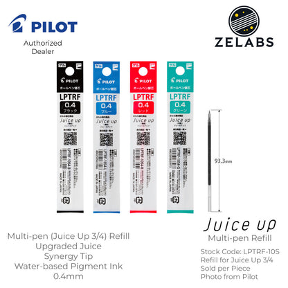 Pilot Juice Up 3/4 Gel Multi-Pen Refill - LPTRF-10S4 - 0.4mm