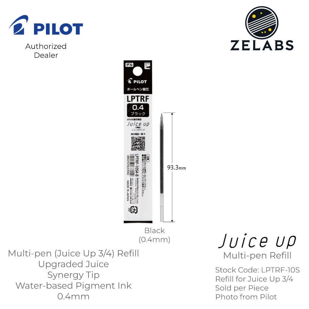 Pilot Juice Up 3/4 Gel Multi-Pen Refill - LPTRF-10S4 - 0.4mm