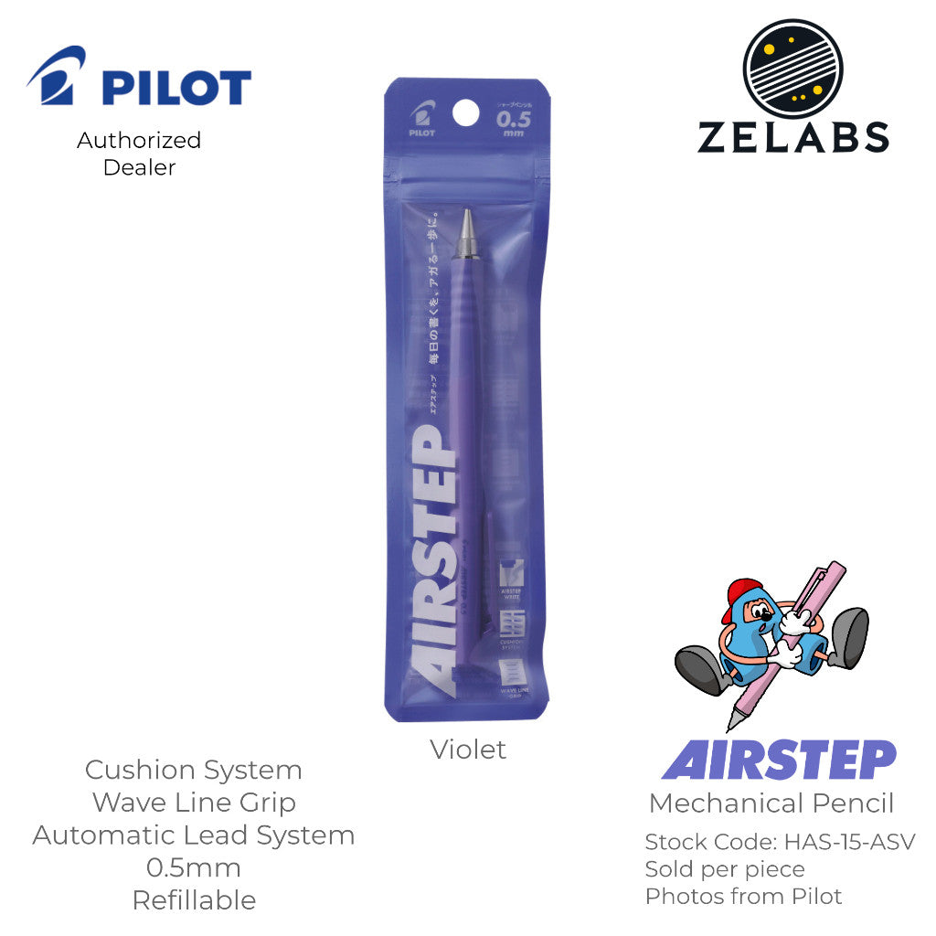 Pilot AIRSTEP Auto-Advance Mechanical Pencil - HAS-15 - 0.5mm