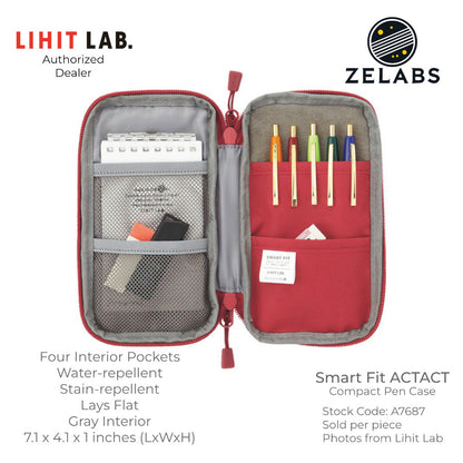 Lihit Lab Smart Fit ACTACT Compact Pen Case - A7687