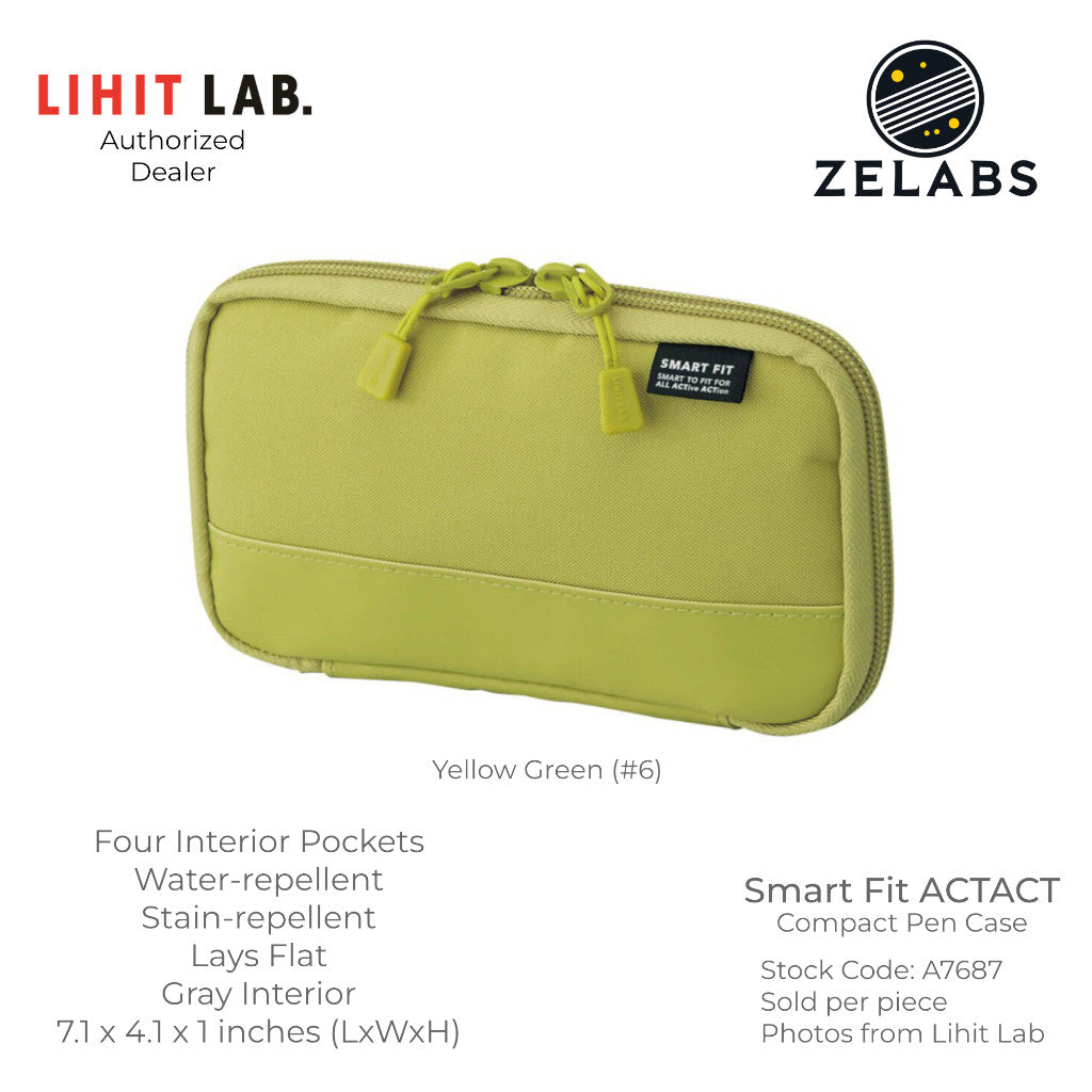 Lihit Lab Smart Fit ACTACT Compact Pen Case - A7687
