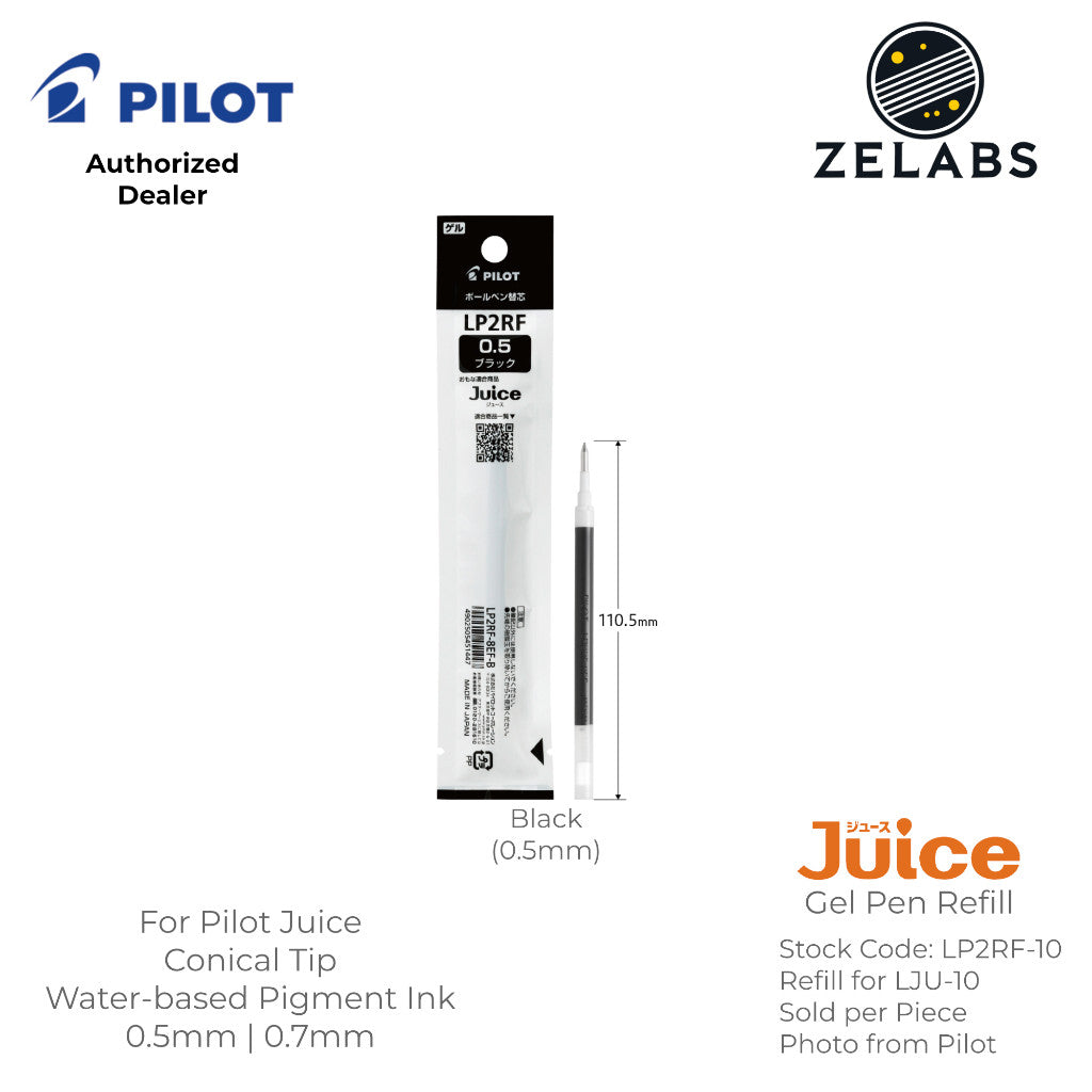Pilot Juice Gel Pen Refill (Conical Tip) - LP2RF-10 - 0.5mm | 0.7mm