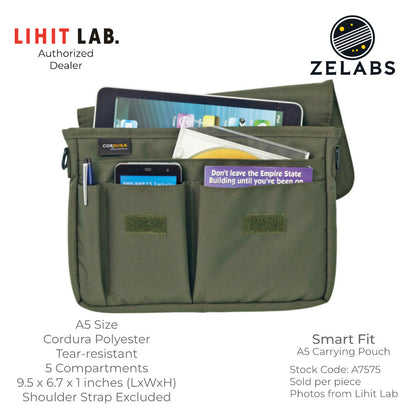 Lihit Lab Smart Fit Carrying Pouch - A5 Size - A7575