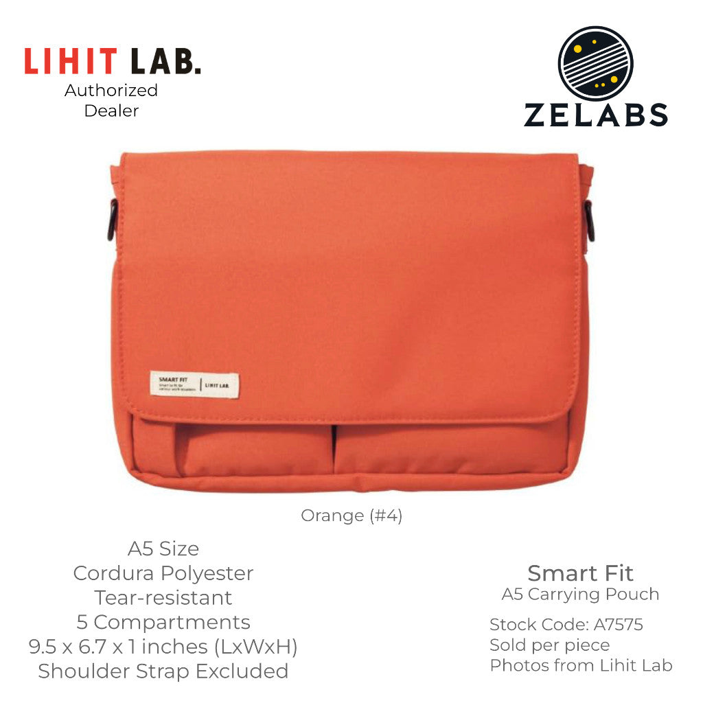 Lihit Lab Smart Fit Carrying Pouch - A5 Size - A7575