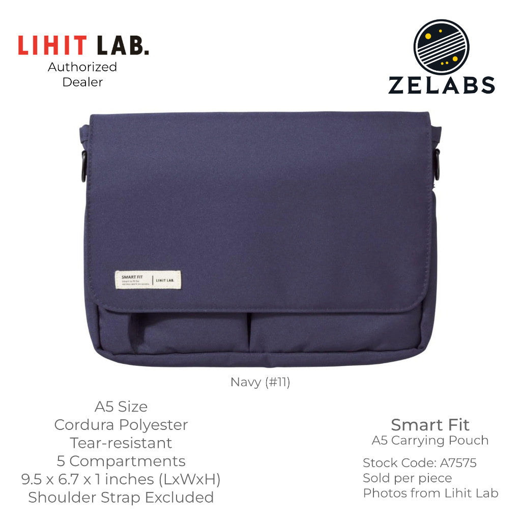 Lihit Lab Smart Fit Carrying Pouch - A5 Size - A7575