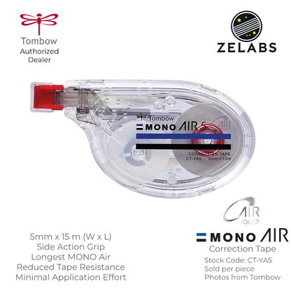 Tombow MONO AIR 5 Correction Tape - CT-YA5 - 5mm x 15m