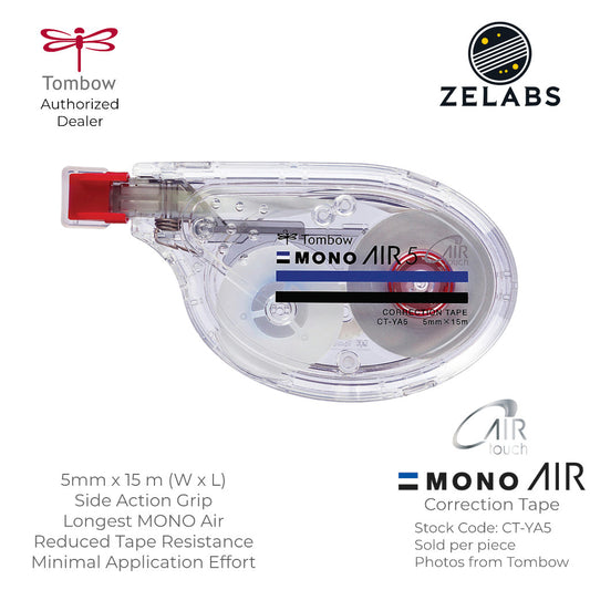 Tombow MONO AIR 5 Correction Tape - CT-YA5 - 5mm x 15m