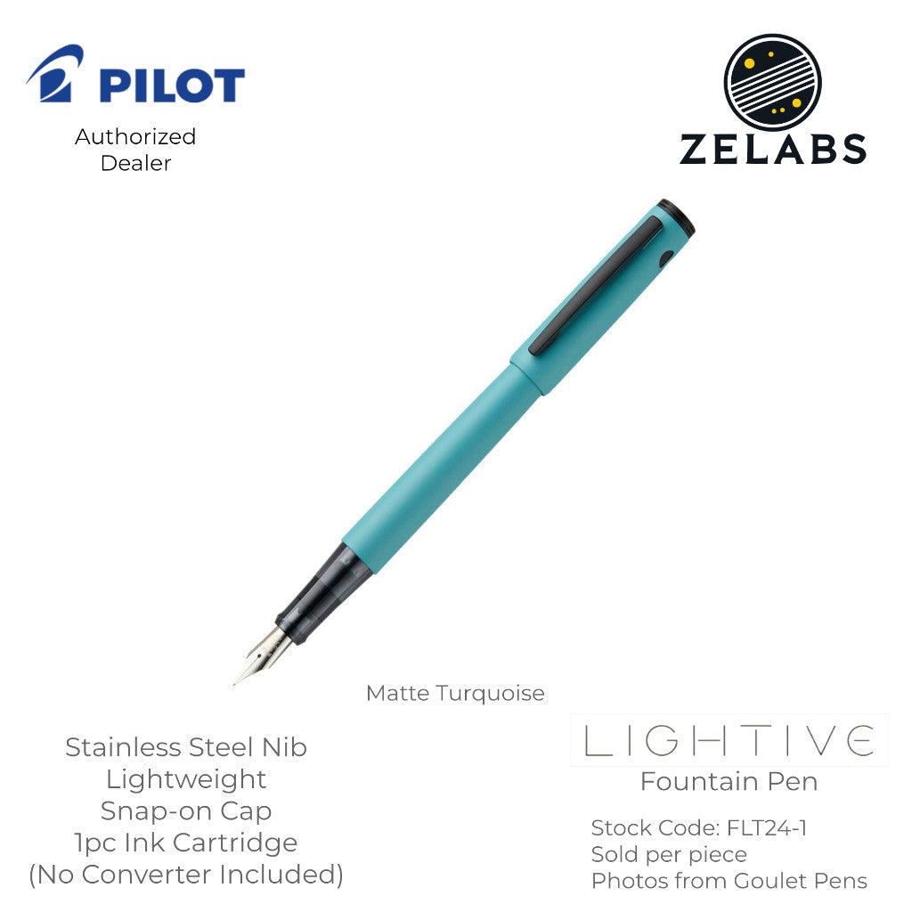 Pilot Lightive Fountain Pen - FLT24-1 - Fine | Medium