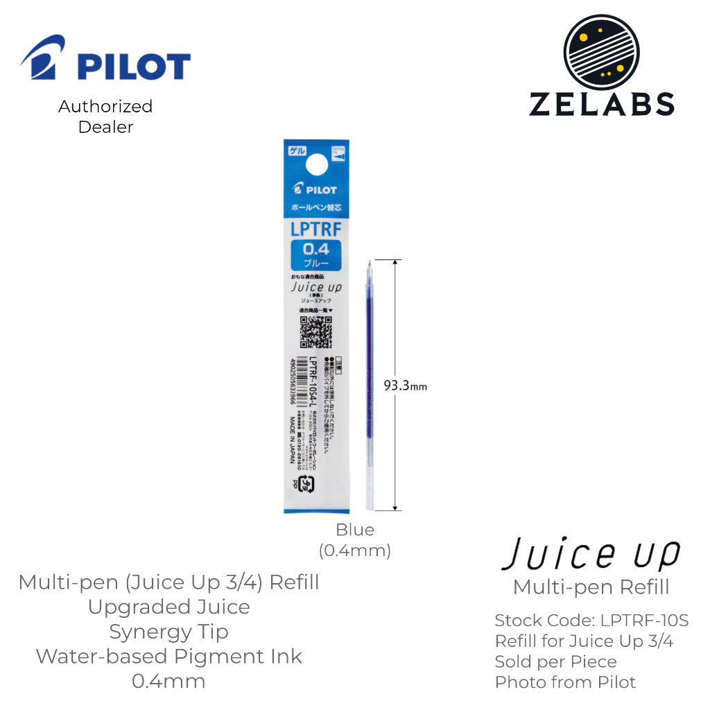 Pilot Juice Up 3/4 Gel Multi-Pen Refill - LPTRF-10S4 - 0.4mm