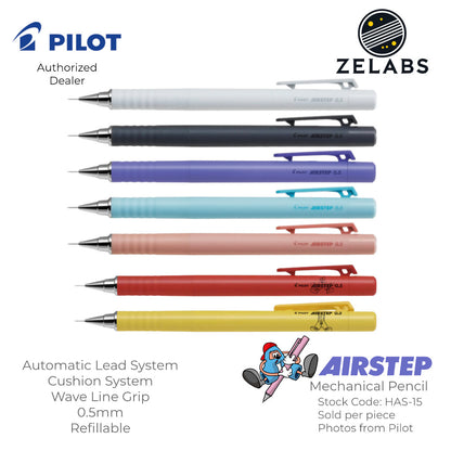 Pilot AIRSTEP Auto-Advance Mechanical Pencil - HAS-15 - 0.5mm