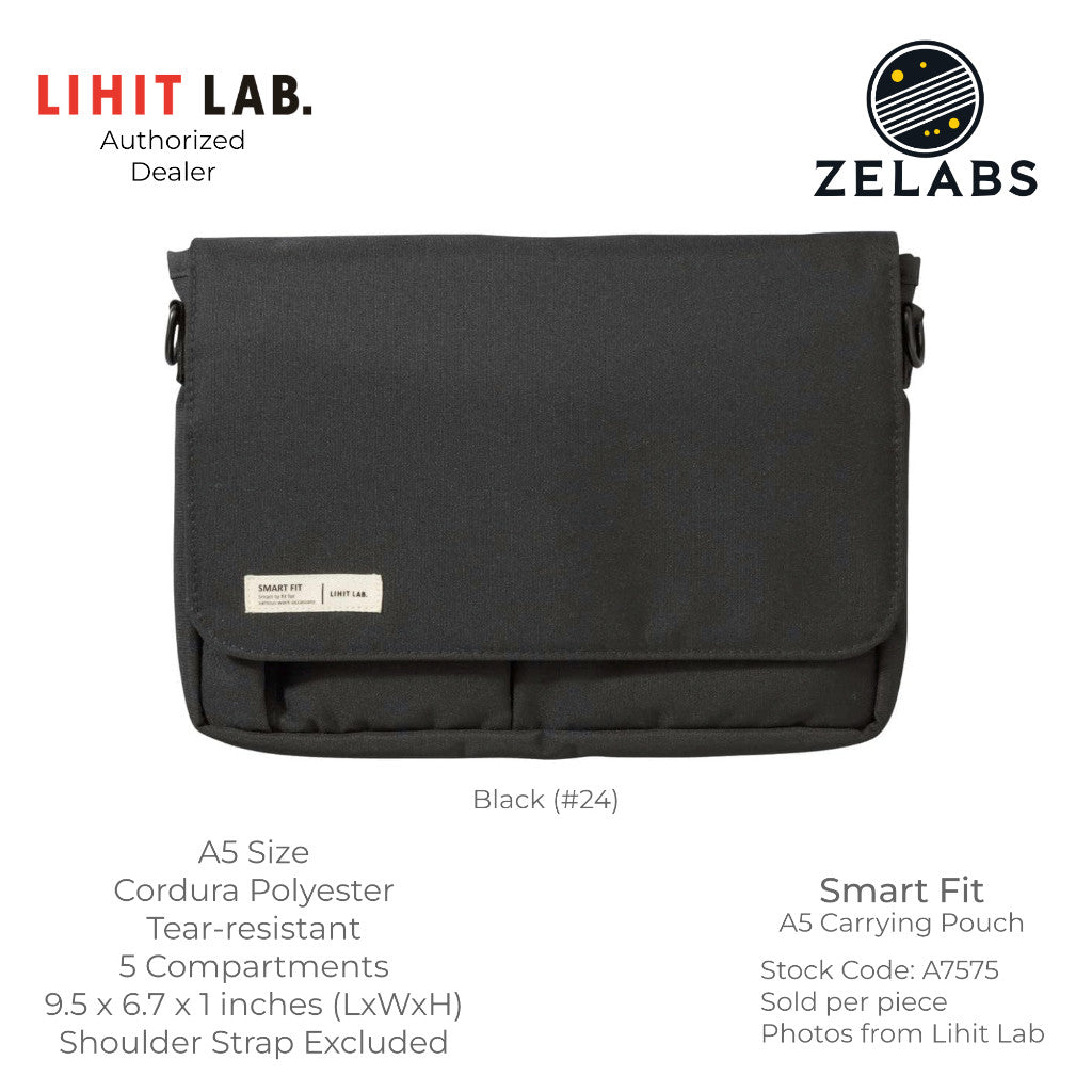 Lihit Lab Smart Fit Carrying Pouch - A5 Size - A7575