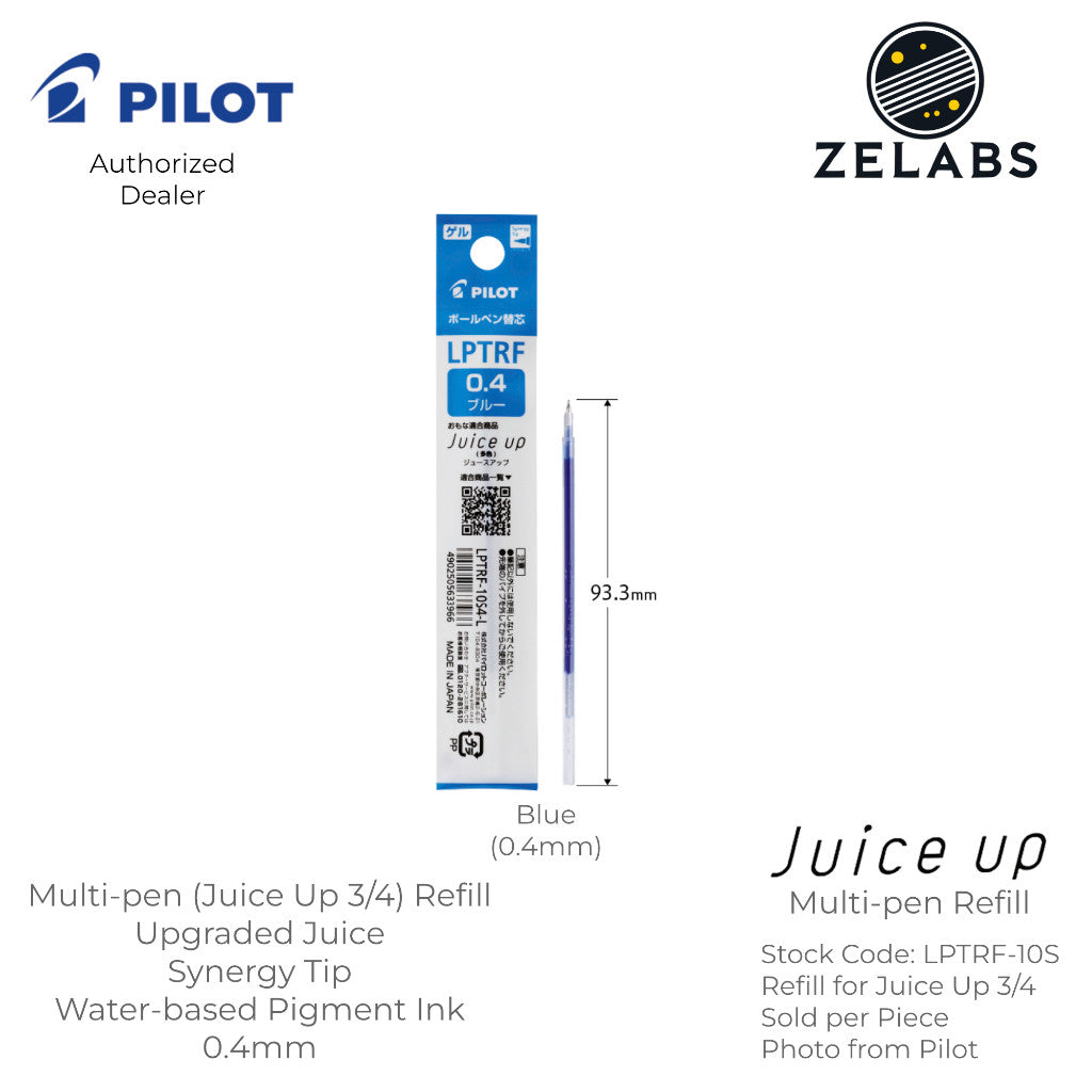 Pilot Juice Up 3/4 Gel Multi-Pen Refill - LPTRF-10S4 - 0.4mm