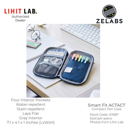 Lihit Lab Smart Fit ACTACT Compact Pen Case - A7687