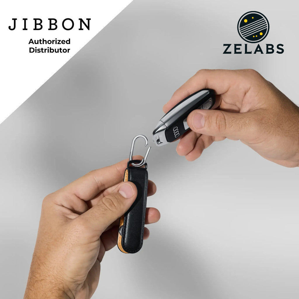 Jibbon Titanium Keyring Series 2 - Titanium | PVD Black