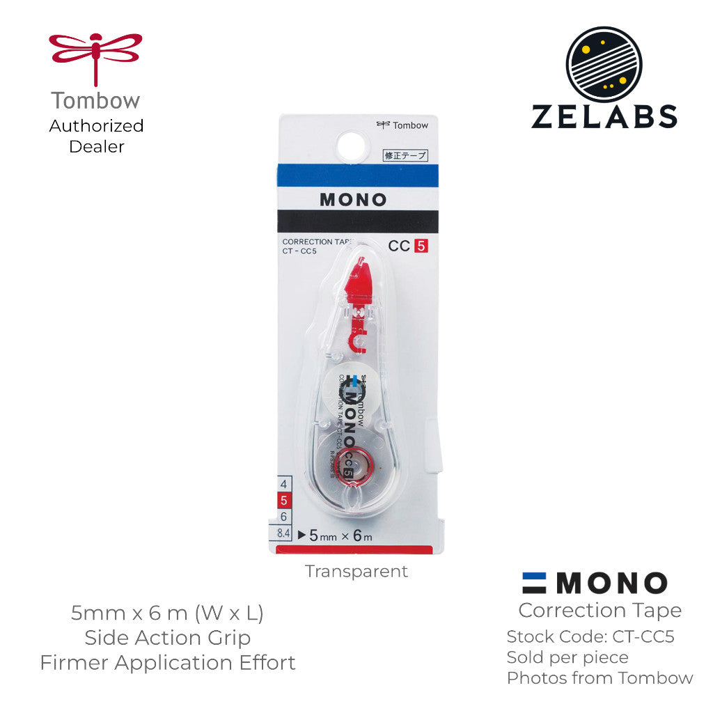 Tombow MONO Correction Tape - CT-CC5 - 5mm x 6m