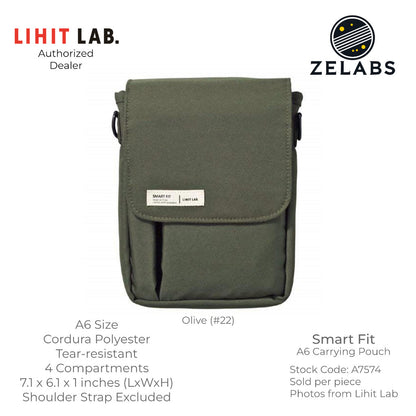 Lihit Lab Smart Fit Carrying Pouch - A6 Size - A7574