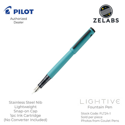 Pilot Lightive Fountain Pen - FLT24-1 - Fine | Medium